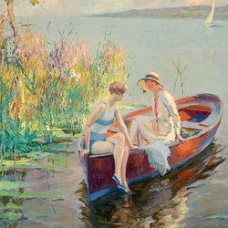 Пазл: Летнее отражение