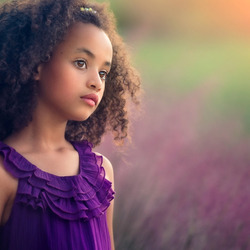 Пазл: Девочка-мулатка