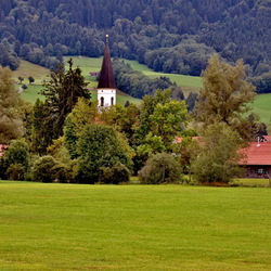 Пазл: Альпийская деревня