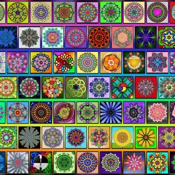 Пазл: Мандалы