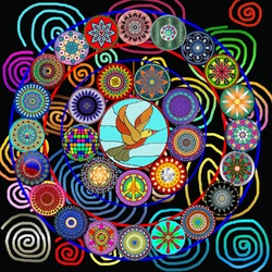 Пазл: Мандалы