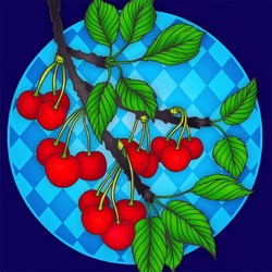 Пазл: Вишни
