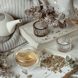 Пазл: Белый чай