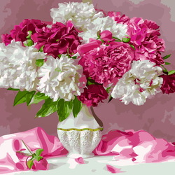 Пазл: Закружили ароматом пионы