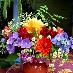 Пазл: Летний букет