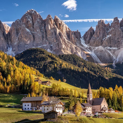 Пазл: Осень и горы