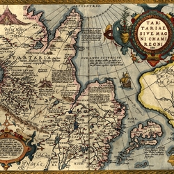 Пазл: Старинная карта