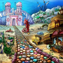 Пазл: Подводные сокровища