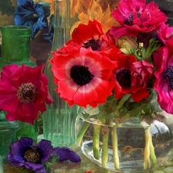 Пазл: Яркий букет