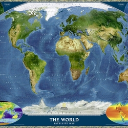 Пазл: Карта мира