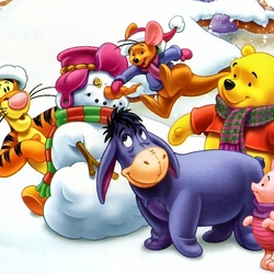 Пазл: Зимние забавы