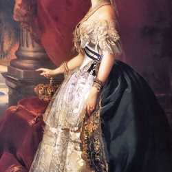 Пазл: Портрет императрицы Евгении