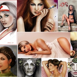 Пазл: Девушки