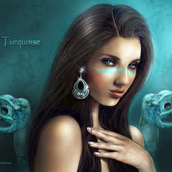 Пазл: Turquoise / Бирюза