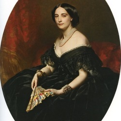 Пазл: Портрет дамы с веером