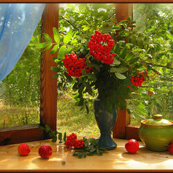 Пазл: Натюрморт на окне