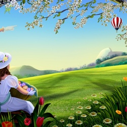 Пазл: Воздушный шар