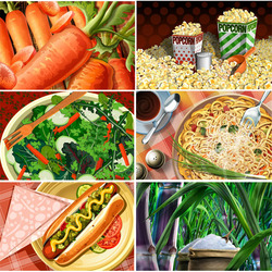 Пазл: Еда