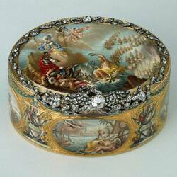 Пазл: Антикварная табакерка