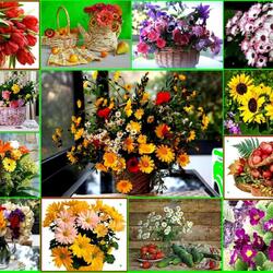 Пазл: Букетики