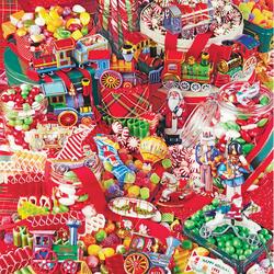 Пазл: Рождественские конфеты