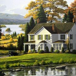 Пазл: Pastures of Gold / Золотые луга