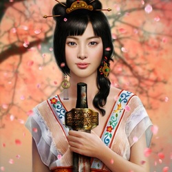 Пазл: Воинственная девушка