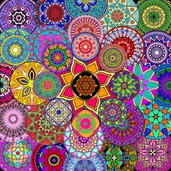 Пазл: Мандалы