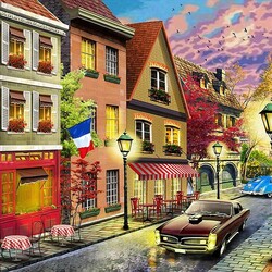 Пазл: Вечерний Париж