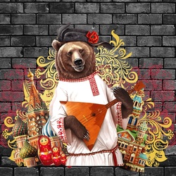 Пазл: Русский медведь