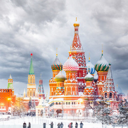 Пазл: Зимняя Москва 