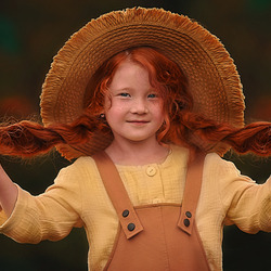 Пазл: Рыжая девчушка
