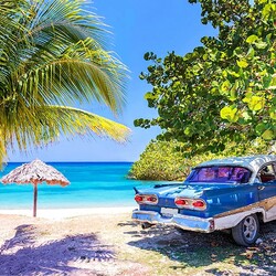 Пазл: Кубинский пляж