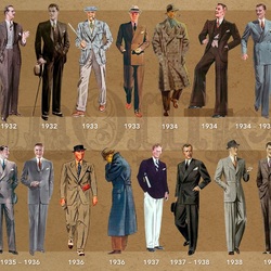 Пазл: Мода 30-е
