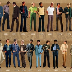 Пазл: Мода 70