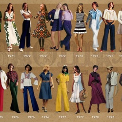 Пазл: Мода 70