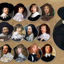 Пазл: Мужские причёски и шляпы