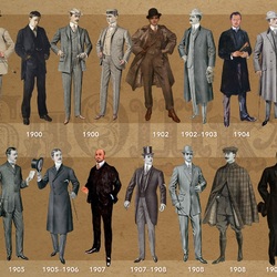 Пазл: Мода 1900