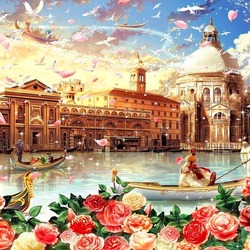 Пазл: Венецианская романтика