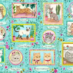 Пазл: Знаменитые кошачьи
