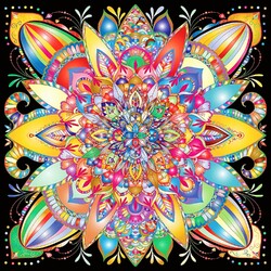 Пазл: Мандала