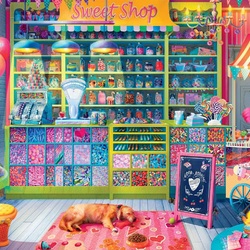 Пазл: Магазин сладостей