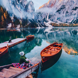 Пазл: Лодки