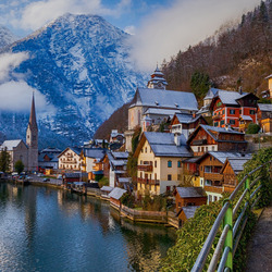 Пазл: Озеро в Австрии