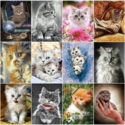 Пазл: Кошачий коллаж