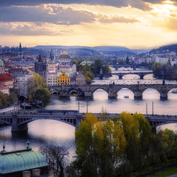 Пазл: Мосты Праги