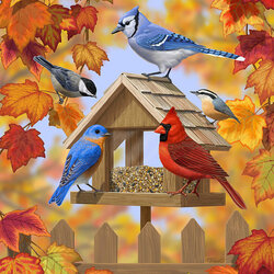 Пазл: Яркая осень