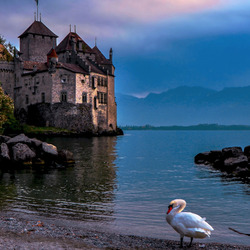 Пазл: Женевское озеро