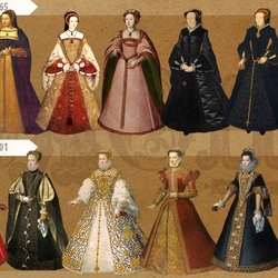 Пазл: Мода в живописи 16 век