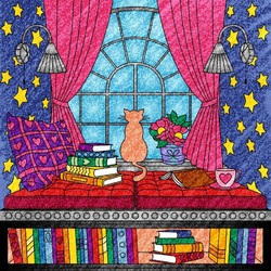 Пазл: На подоконнике